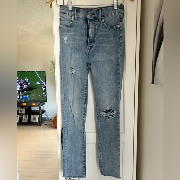Denim Forum Lola high-rise skinny crop - Picture 2 of 4